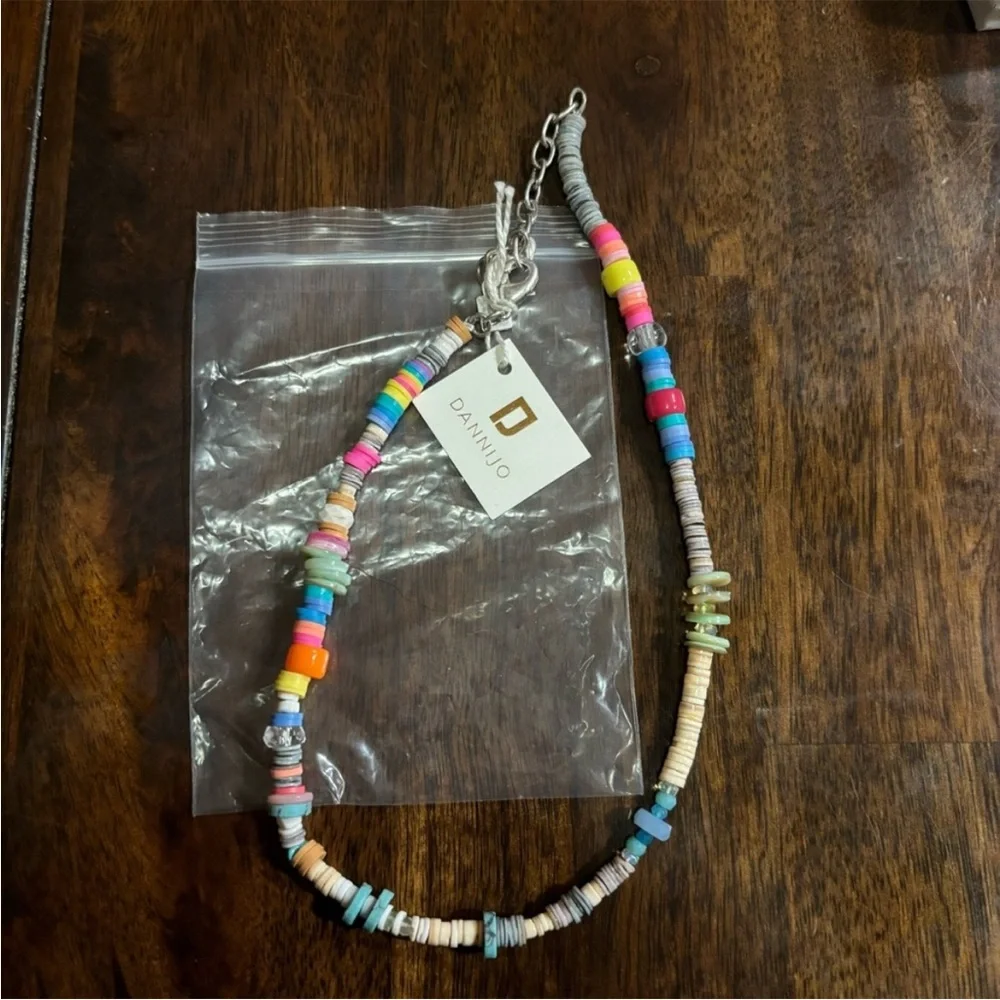 DANNIJO Anthropologie Sweet‎ Beaded Necklace NEW